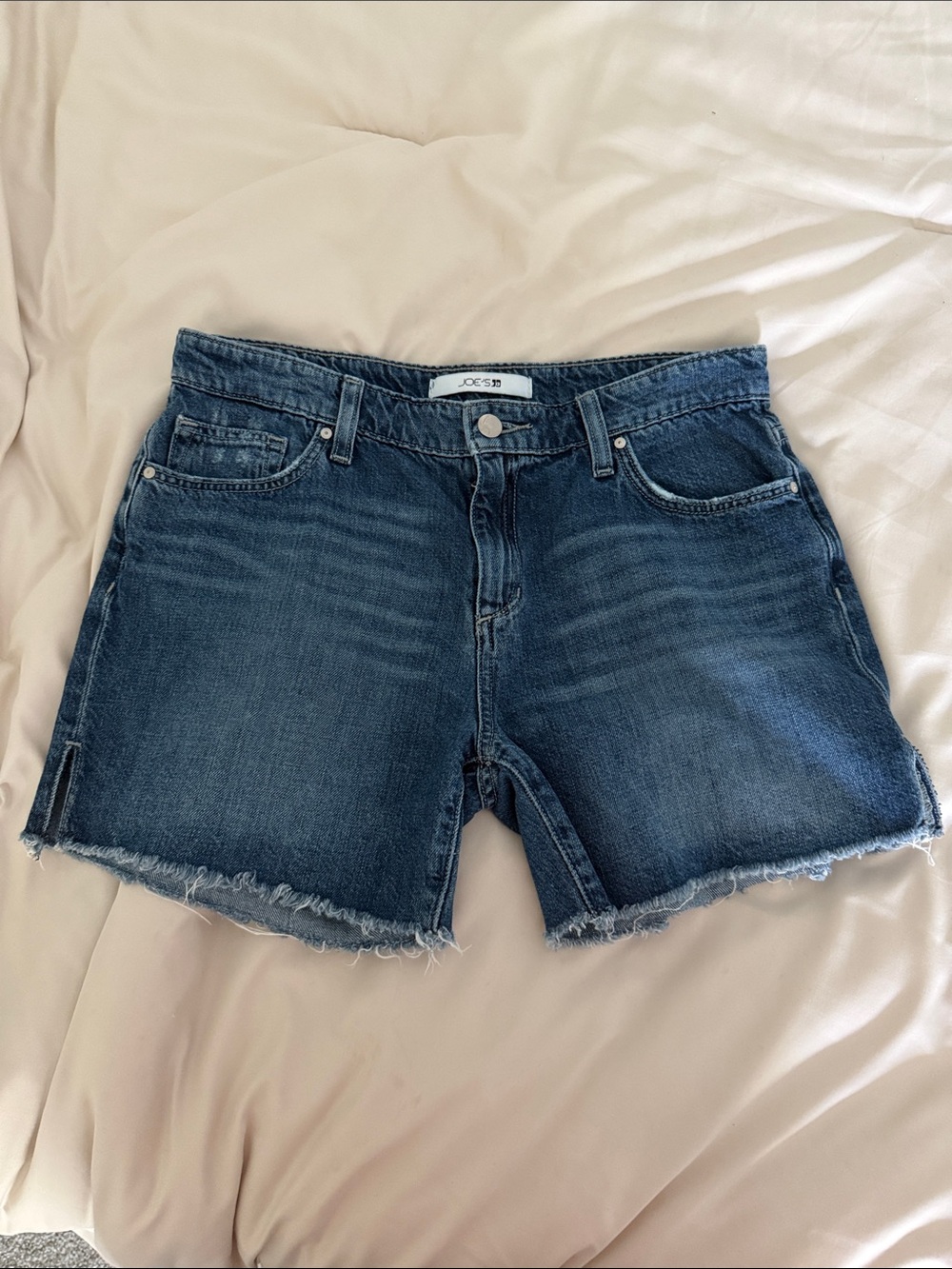 Joe's Jeans Blue Denim Waistband Detail
